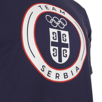 Majica "TEAM SERBIA" PEAK SRB OKS teget