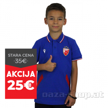 Dečija macron polo majica royal plava CZ 22/23