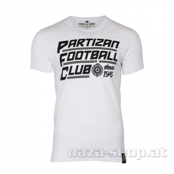 Majica PFC "PARTIZAN FOOTBALL CLUB" bela