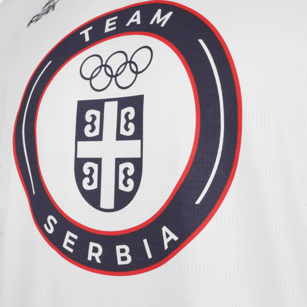 Majica "TEAM SERBIA" PEAK SRB OKS bela