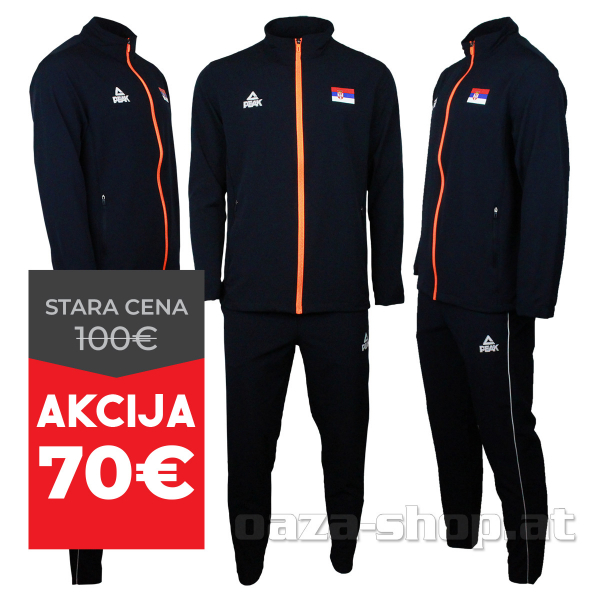 Zip trenerka SRB PEAK teget